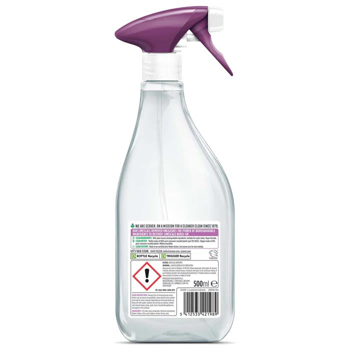 Ecover - Limescale Remover Spray Berries and Basil, 500ml - Back
