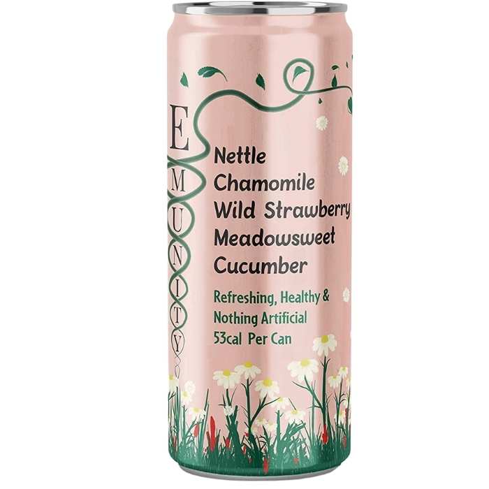 Emunity - Botanical Nettle Health Drinks Wild Strawberry & Chamomile