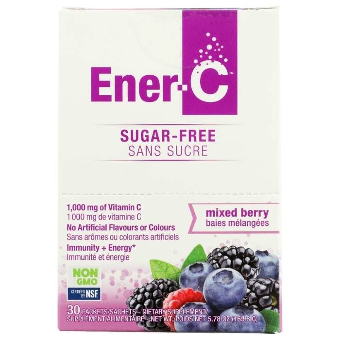 Ener-C - Mix Berry Sugar Free Sachets, 30sach - front