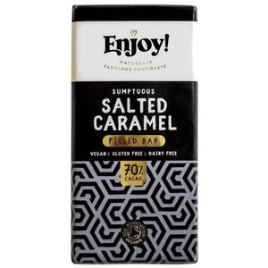 Enjoy! - Salted Caramel Filled Chocolate Bar, 70g | Multiple Options