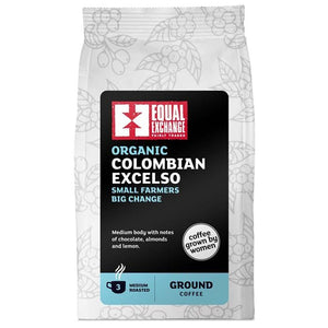 Equal Exchange - Colombian Excelso Roast & Ground Coffee, 227g