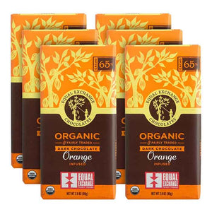 Equal Exchange - Dark Chocolate Orange 65%, 100g