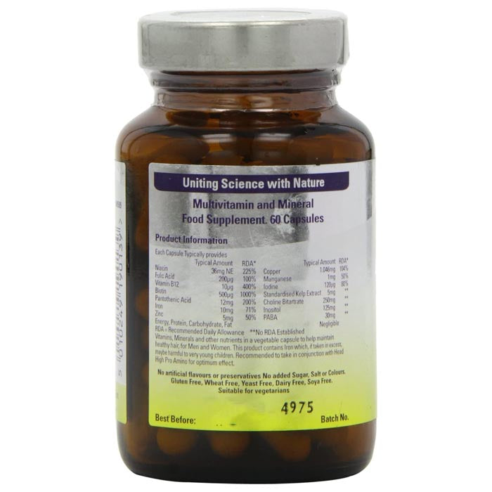 FSC - Head High Vitamins, 60 Capsules - back