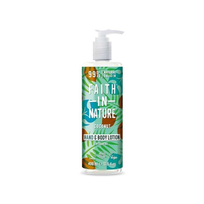 Faith In Nature - Coconut Hand And Body Lotion, 400ml - back
