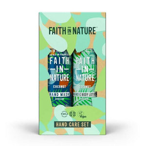 Faith In Nature - Coconut Hand Wash & Body Lotion Set, 400ml