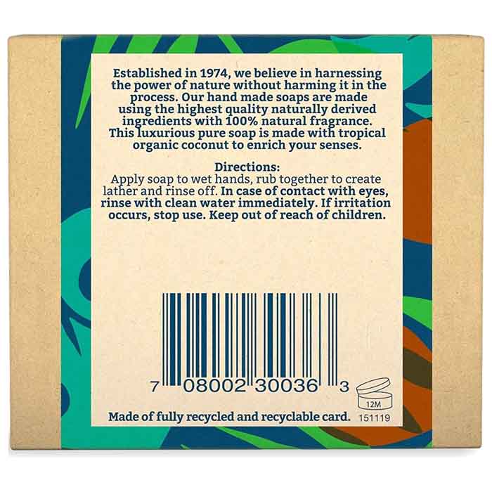 Faith In Nature - Coconut Soap, 100g  Pack of 6 - back