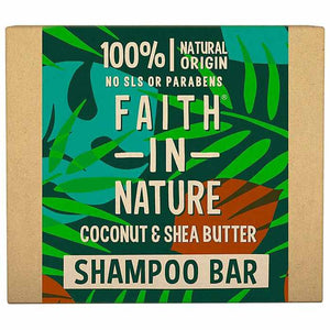 Faith In Nature - Shampoo Bar, 85g | Multiple Flavours