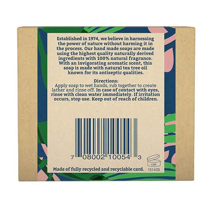 Faith In Nature - Tea Tree Soap, 100g  Pack of 6 - back