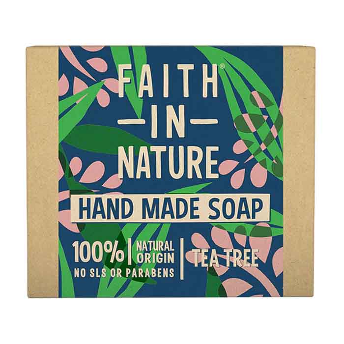 Faith In Nature - Tea Tree Soap, 100g  Pack of 6