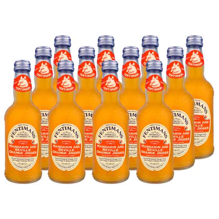Fentimans - Drinks  - Mandarin & Seville Orange Jigger, 275ml