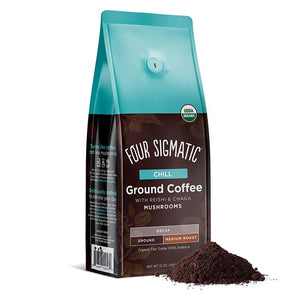 Four Sigmatic - Ground Decaf Coffee with Reishi & Chaga, 340g