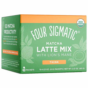 Four Sigmatic - Matcha Latte Mix with Lion's Mane, 10 Sachets