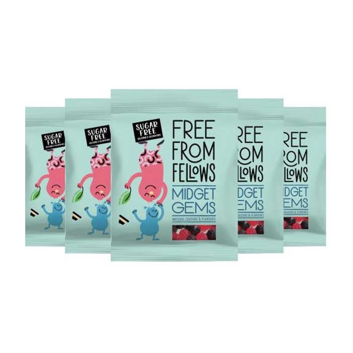 Free From Fellows- Midget Gums ,10 Pack