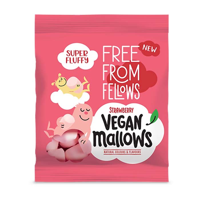 Free From Fellows - Vegan Mallows - Strawberry, 105g