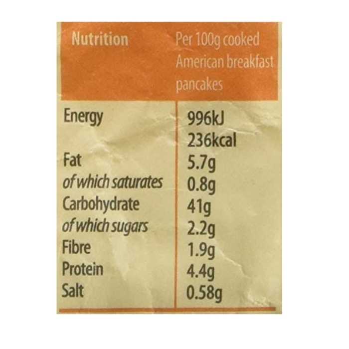 Freee - Gluten-Free Pancake Mix, 300g back