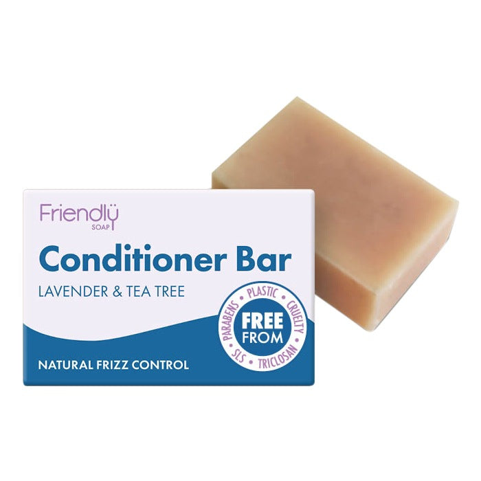 Friendly Soap - Conditioner Bar, 95g Multiple Scents - Lavender & Tea Tree