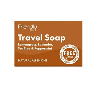 Friendly Soap - Natural All In One Travel Soap Bar, 95g | Multiple Options