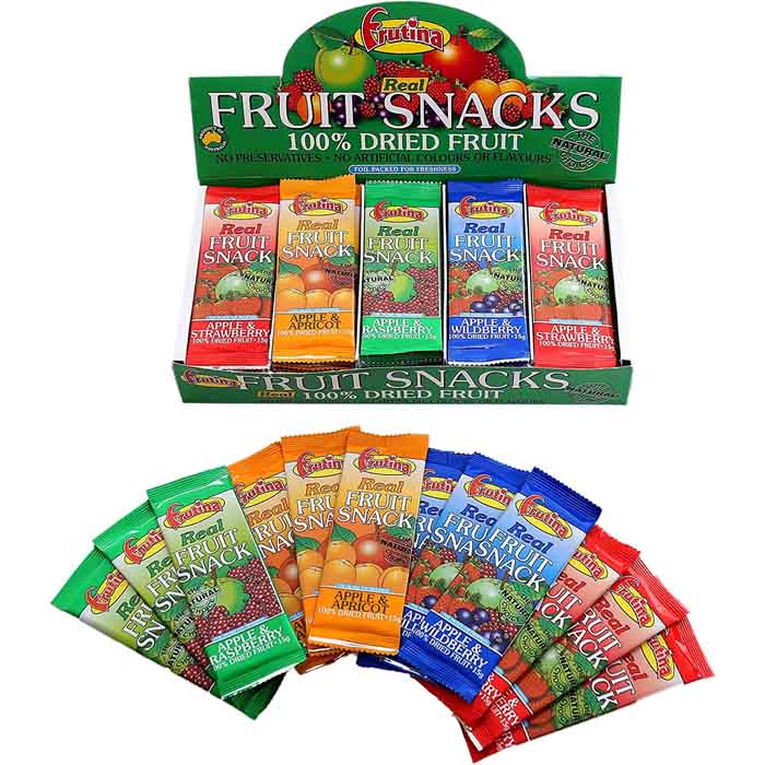 Frutina - Original Fruit Snack Variety Box, 15g  Pack of 60