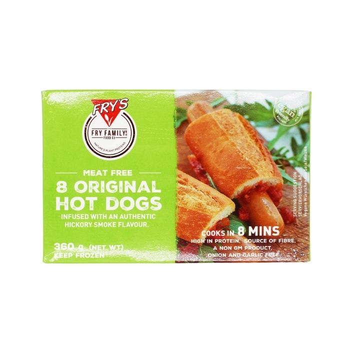 Fry's - Original Meat Free Hot Dogs, 360g | Buy Yours Now at PlantX