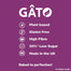 GATO - Minis - Raspberry Almond Butter, 33g  - back