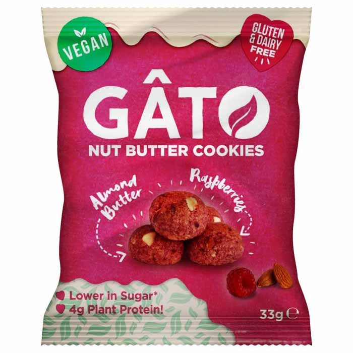 GATO - Minis - Raspberry Almond Butter, 33g