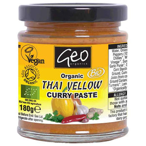Geo Organics - Organic Thai Yellow Curry Paste, 180g