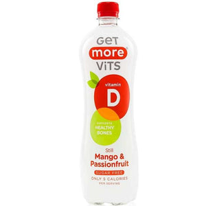 Get More Vits - Vitamin D Mango & Passionfruit Drink (Still), 1L