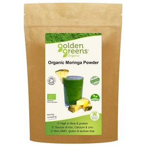 Golden Greens Organic - Organic Moringa Powder, 200g