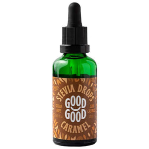 Good Good - Stevia Drops Caramel, 40g