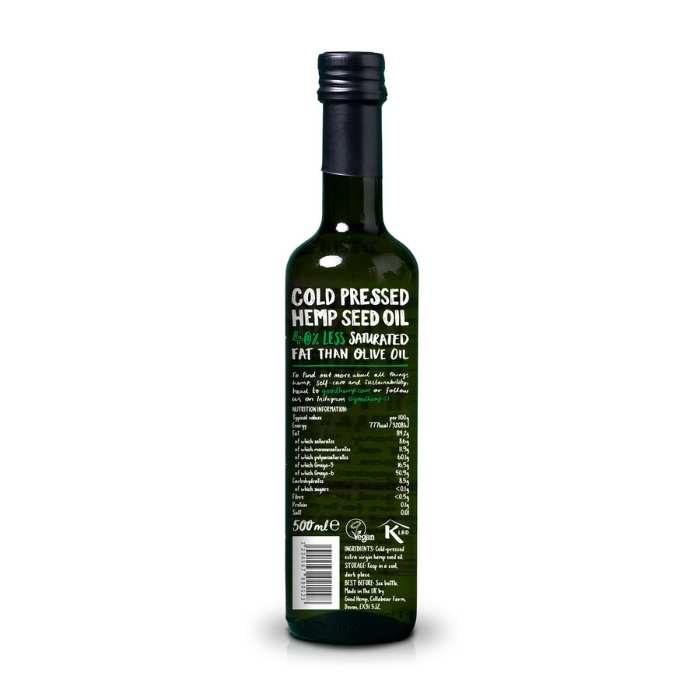Good Hemp - Extra Virgin Hemp Seed Oil, 500ml back