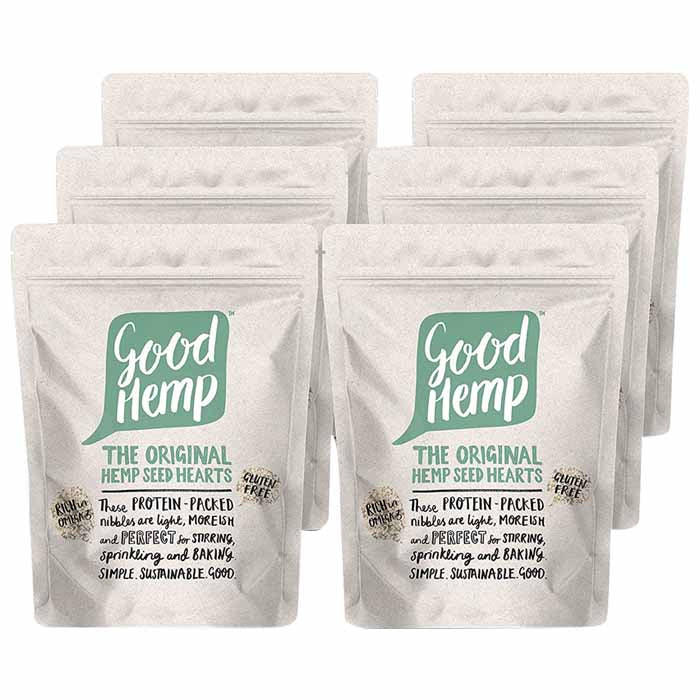 Good Hemp - Hemp Seed Hearts - 6 - Pack, 225g