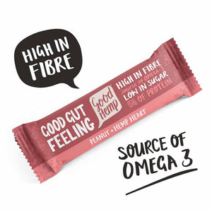 Good Hemp - Peanut & Hemp Heart Snack Bar, 30g | Multiple Sizes