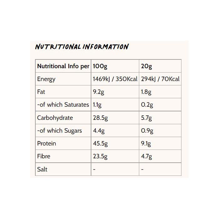 Good Hemp - Pure Hemp Protein - 46%, 500g - back