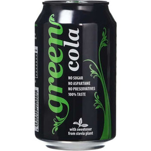 Green - Sugar-Free Cola, 330ml | Pack of 24