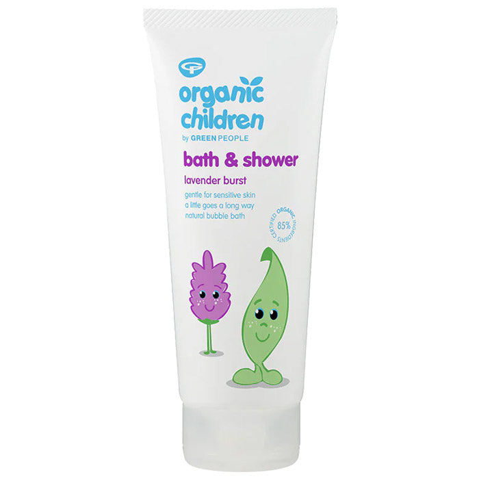Green People - Organic Chridren Bath & Shower Gel Lavender Burst, 200ml