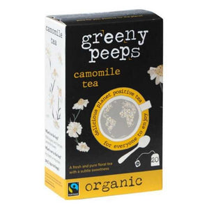 Greenypeeps - Organic Camomile Tea, 20 Bags