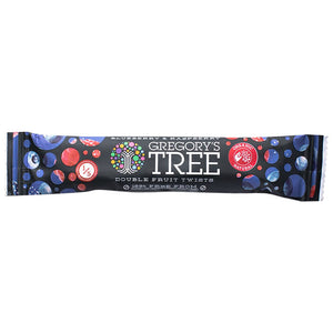 Gregory's Tree - Blueberry & Raspberry Fruit Twists, 18g | Multiple Sizes