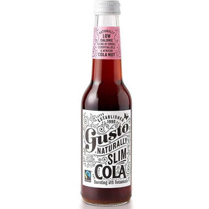 Gusto - Naturally Slim Cola (Organic & Fair-Trade), 275ml Pack of 12