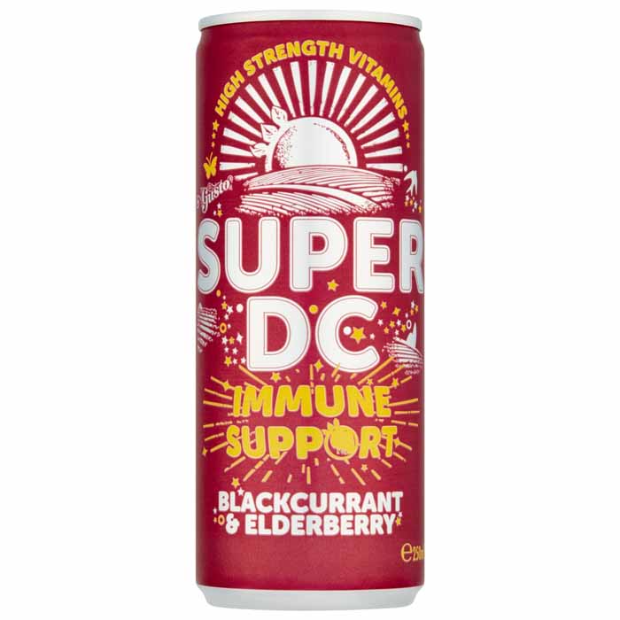 Gusto - Super DC Immune Support - Blackcurrant & Elderberry, 250ml