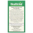 HealthAid - Organic Moringa Leaf, 60 Capsules - back