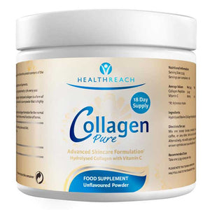 Healthreach - Collagen 18 Day Powder Unflavoured, 120g