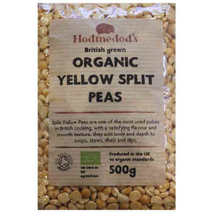 Hodmedod's - Organic Split Yellow Peas, 500g