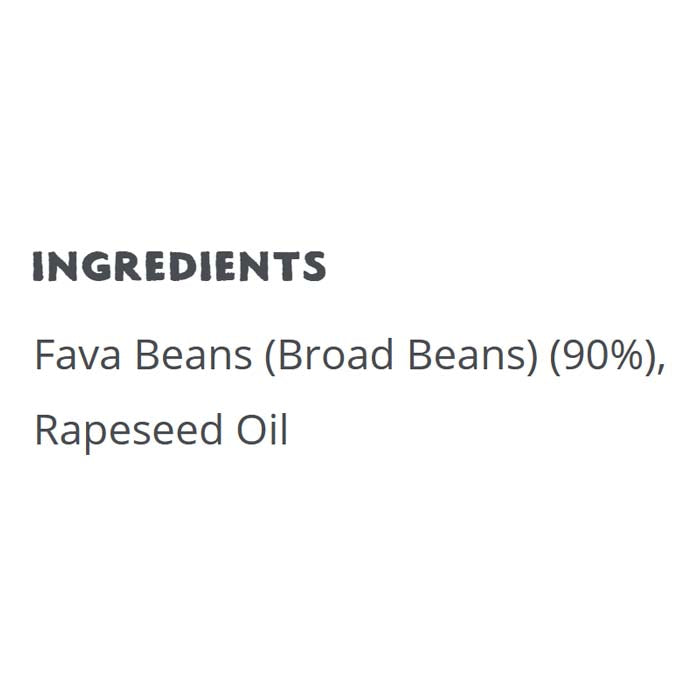 Hodmedod - Roasted Fava Beans No Added Salt, 300g - back