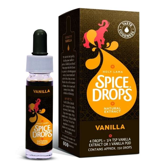 Holy Lama - Vanilla Extract Spice Drops, 5ml - front