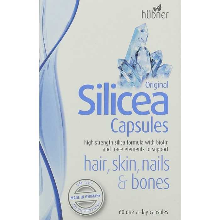 Hübner - Silicea for Hair Skin & Nails 60 capsules