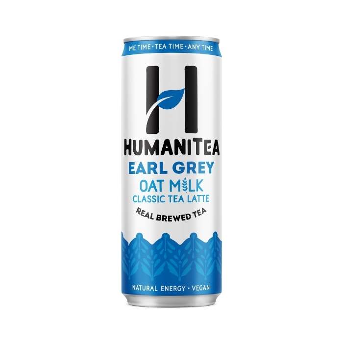 HumaniTea - Oat Milk Tea Latte Earl Grey Classic, 250ml - front