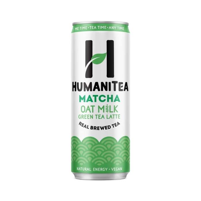 HumaniTea - Oat Milk Tea Latte Matcha Green, 250ml - front