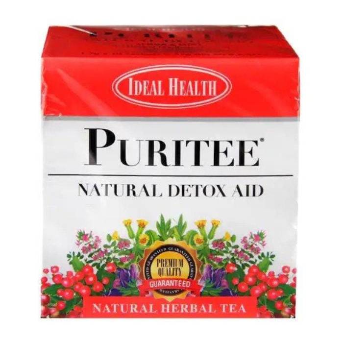 Ideal Health - Puritee Herbal Tea, 10 Bags front