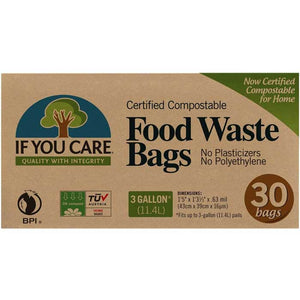 If You Care - FSC Certified Compostable Bags, 30 Bags