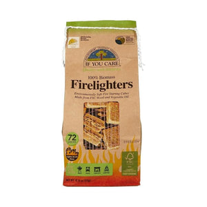 If You Care - Firelighters 100% Biomass, 72-Pack